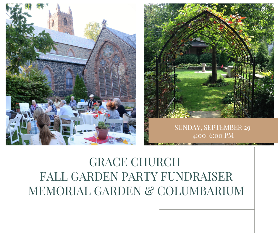 Grace Episcopal Church Fall Garden Party | Sept 29, 2024