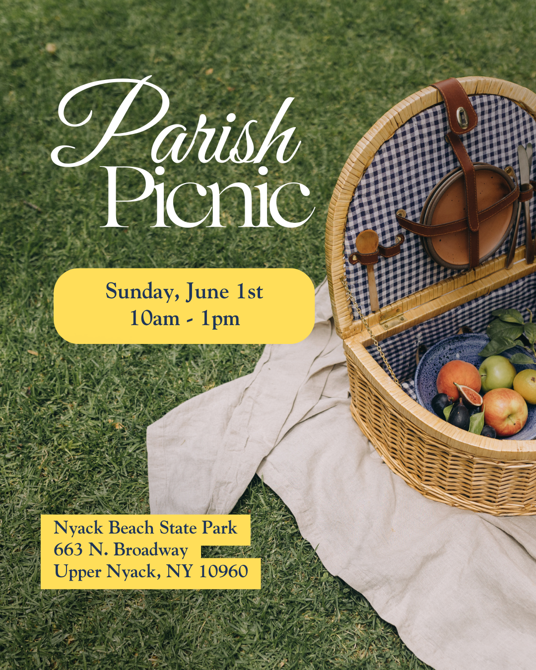 Grace Episcopal Church | Nyack, NY | Parish Picnic 2025